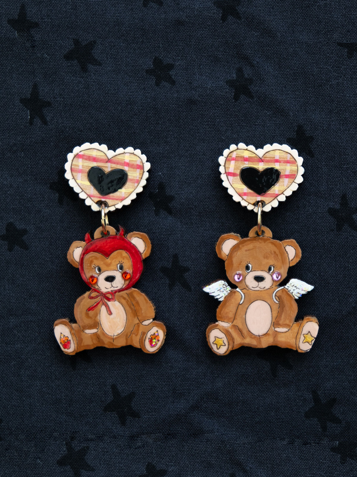 Angel Devil Teddy Bear (Mini)
