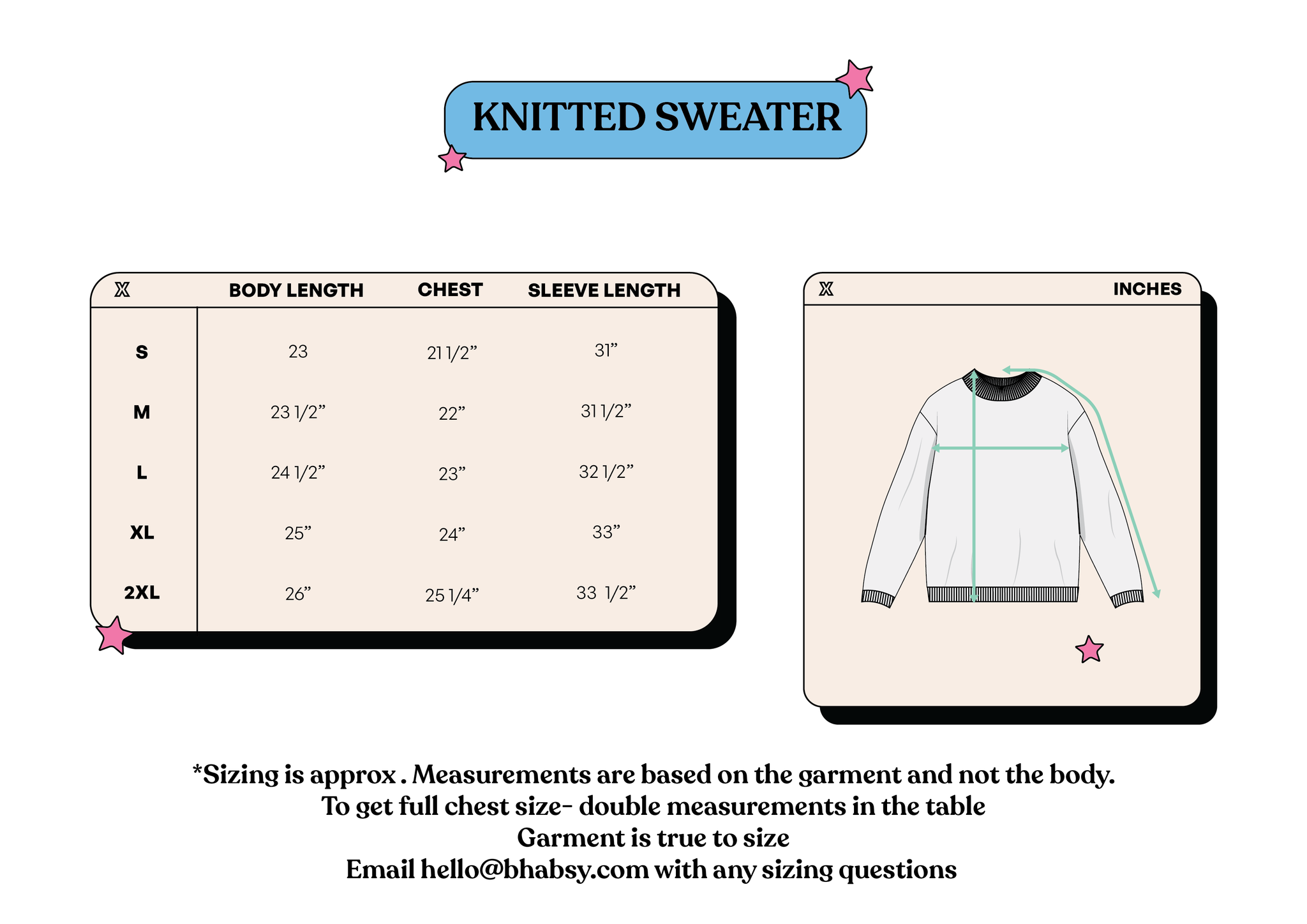 Size Guide