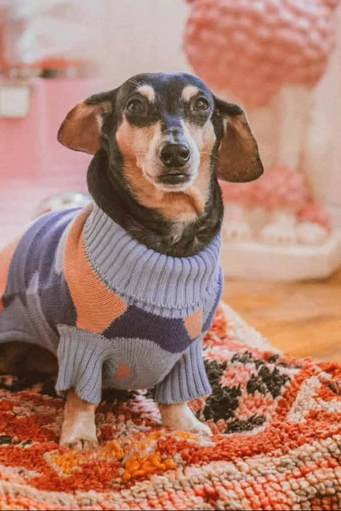 "My Beloved" Portrait Necklace in Aqua