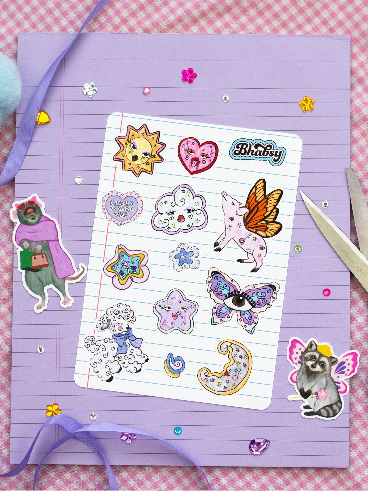 "Welcome to Dreamland" Sticker Pack