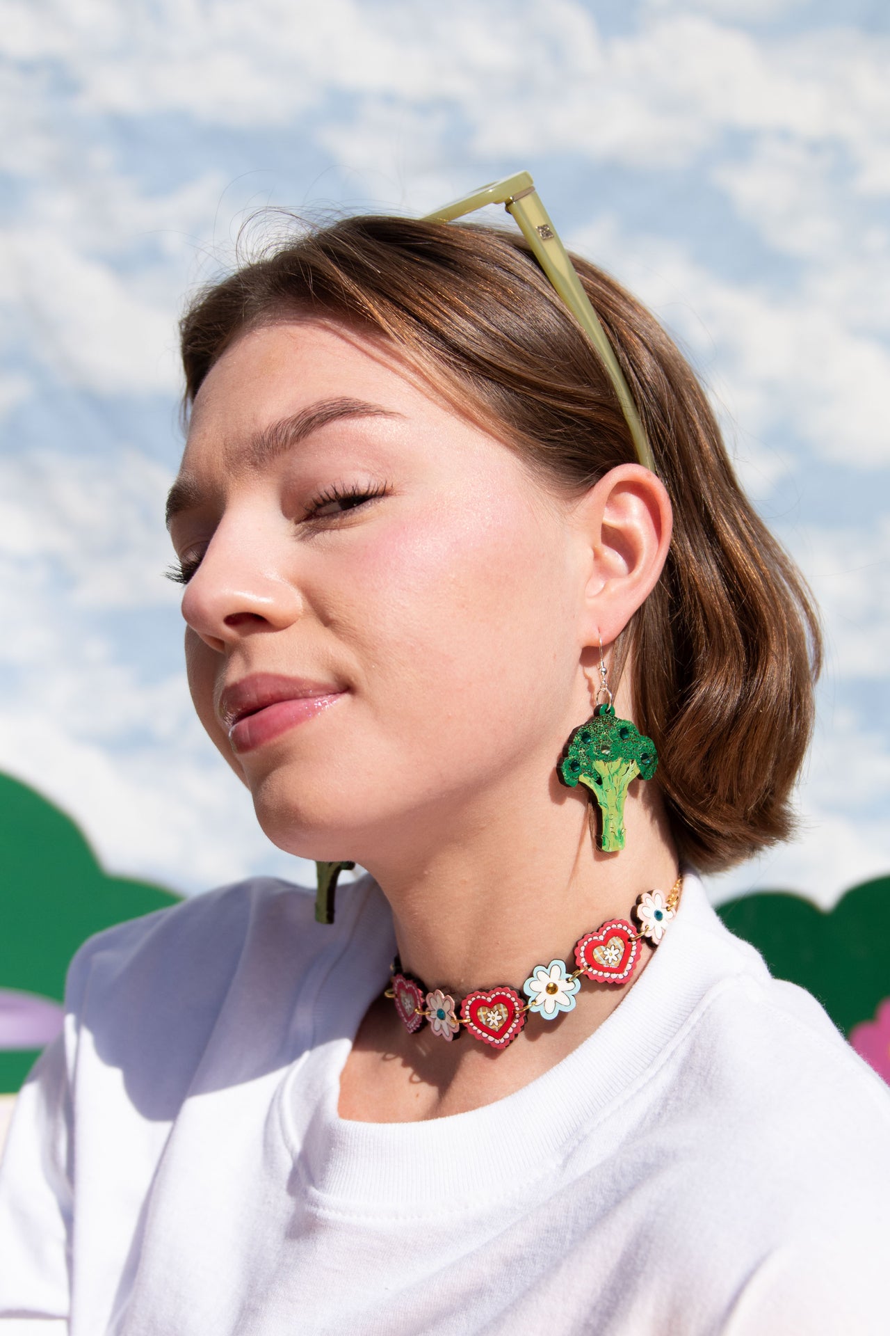 Broccoli Babe Earrings