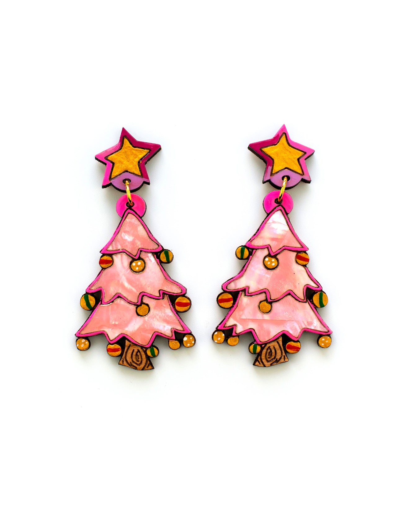 "Oh Christmas Tree" in Pink