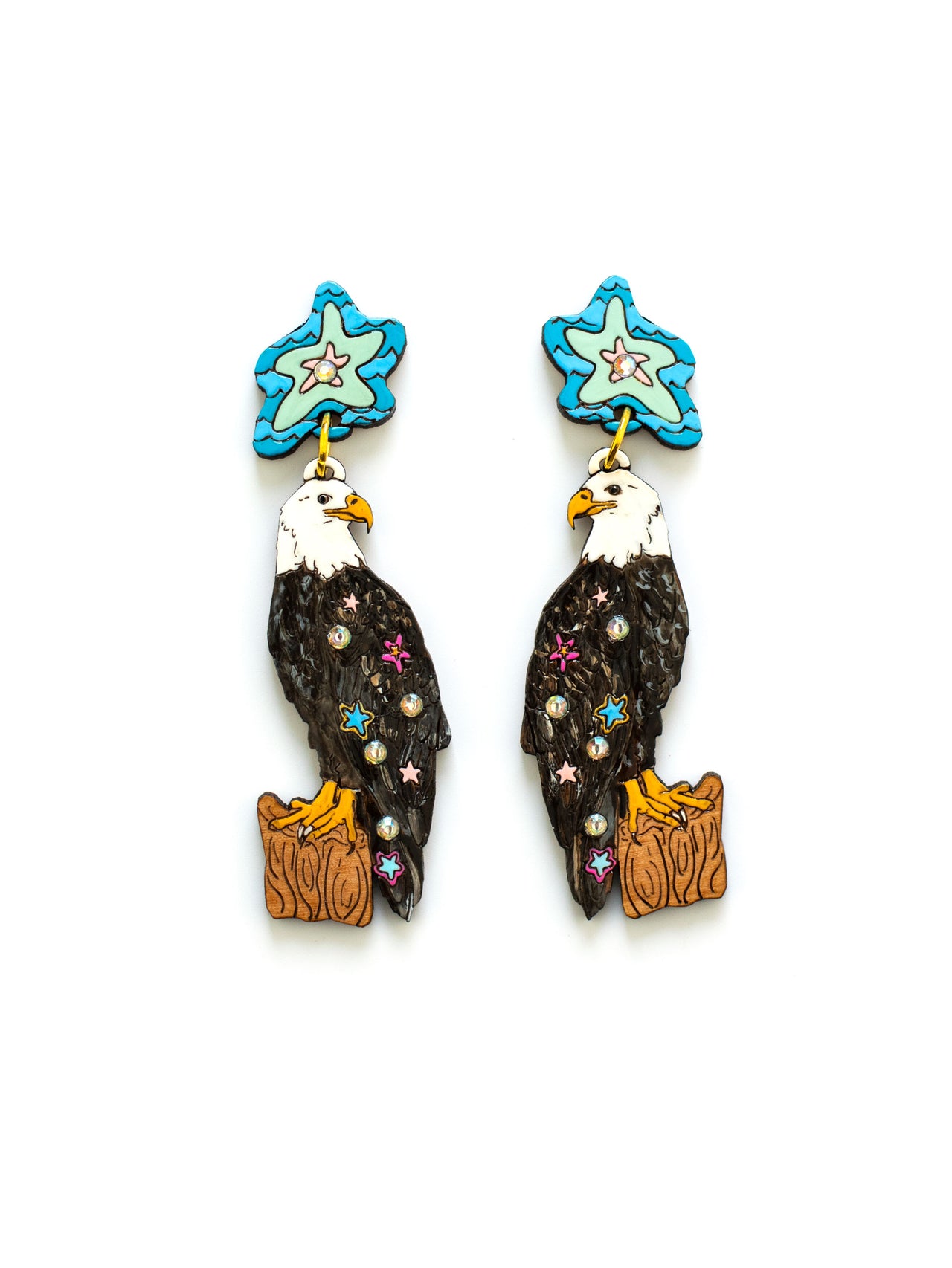 Bald Eagle Earrings