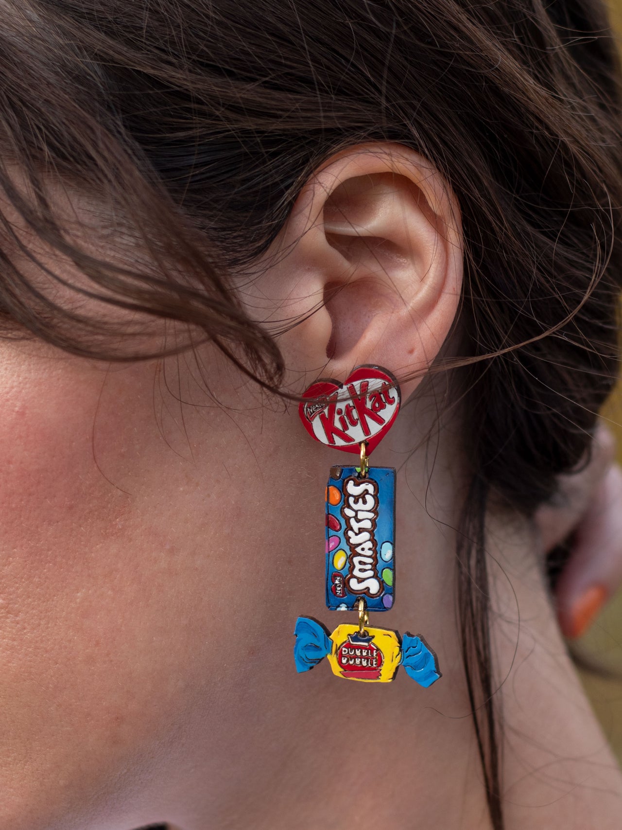 Trick or Treat Haul Charm Earrings