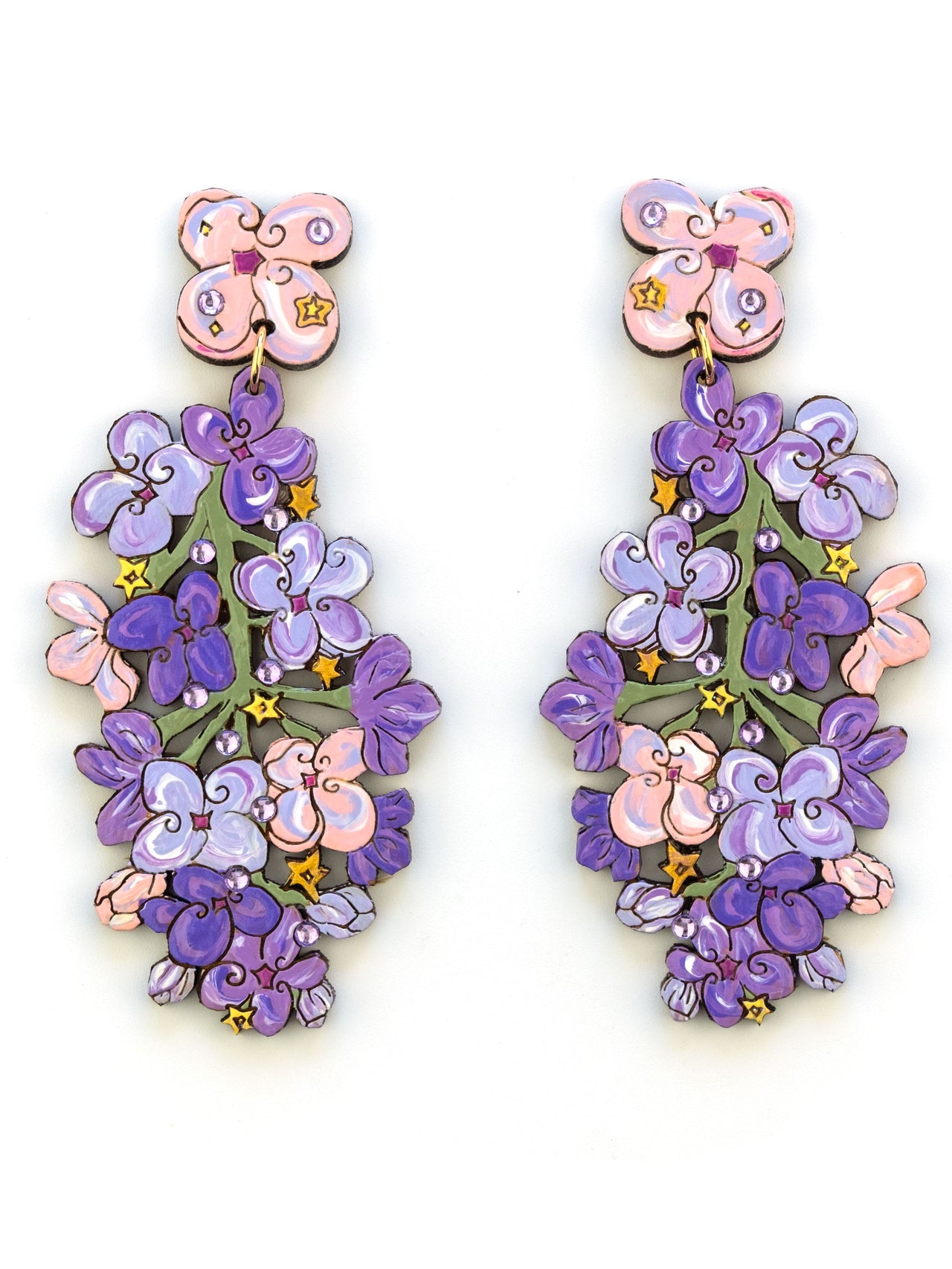 Lavish Lilac Earrings