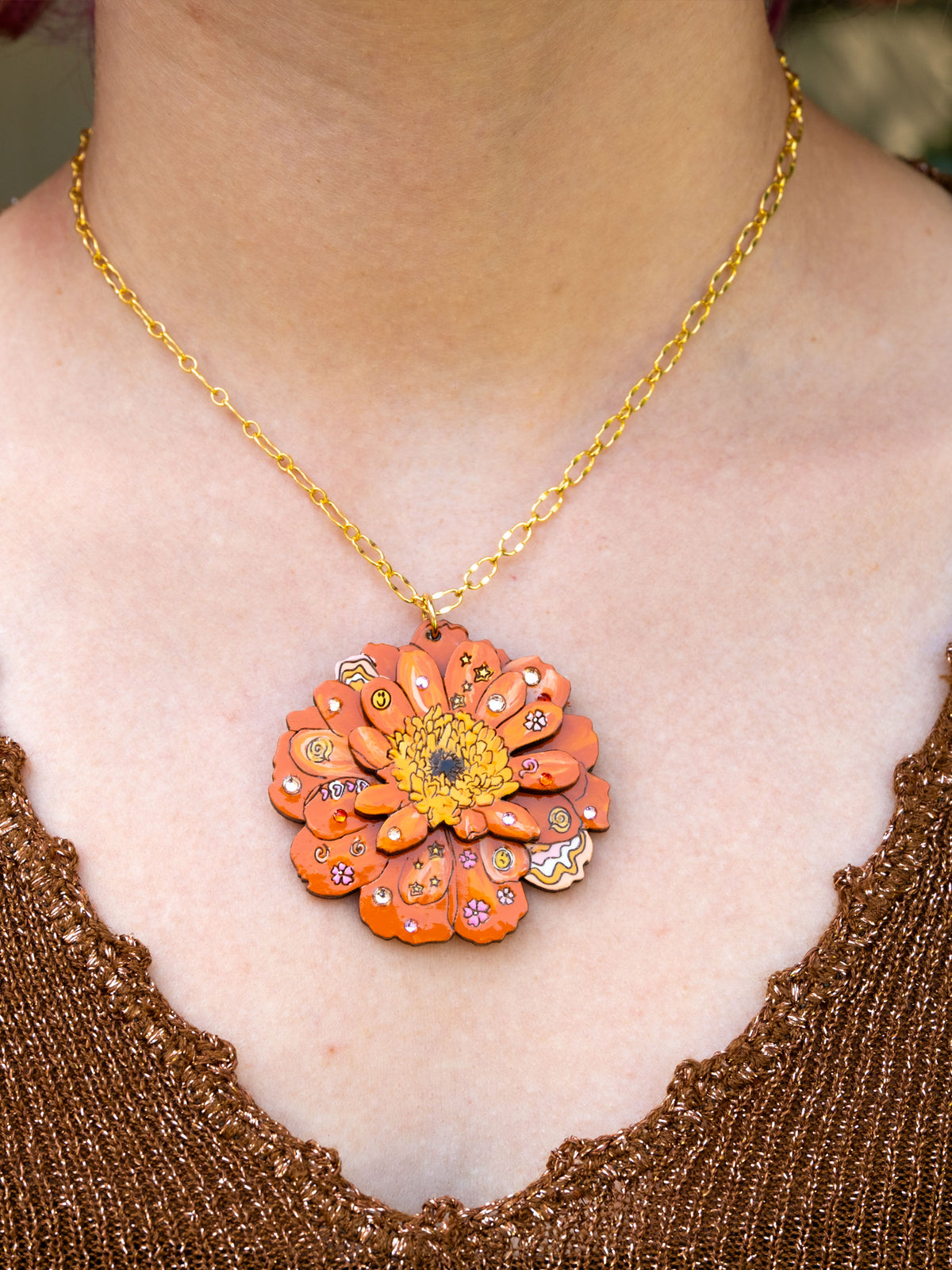 Magic Marigold Necklace