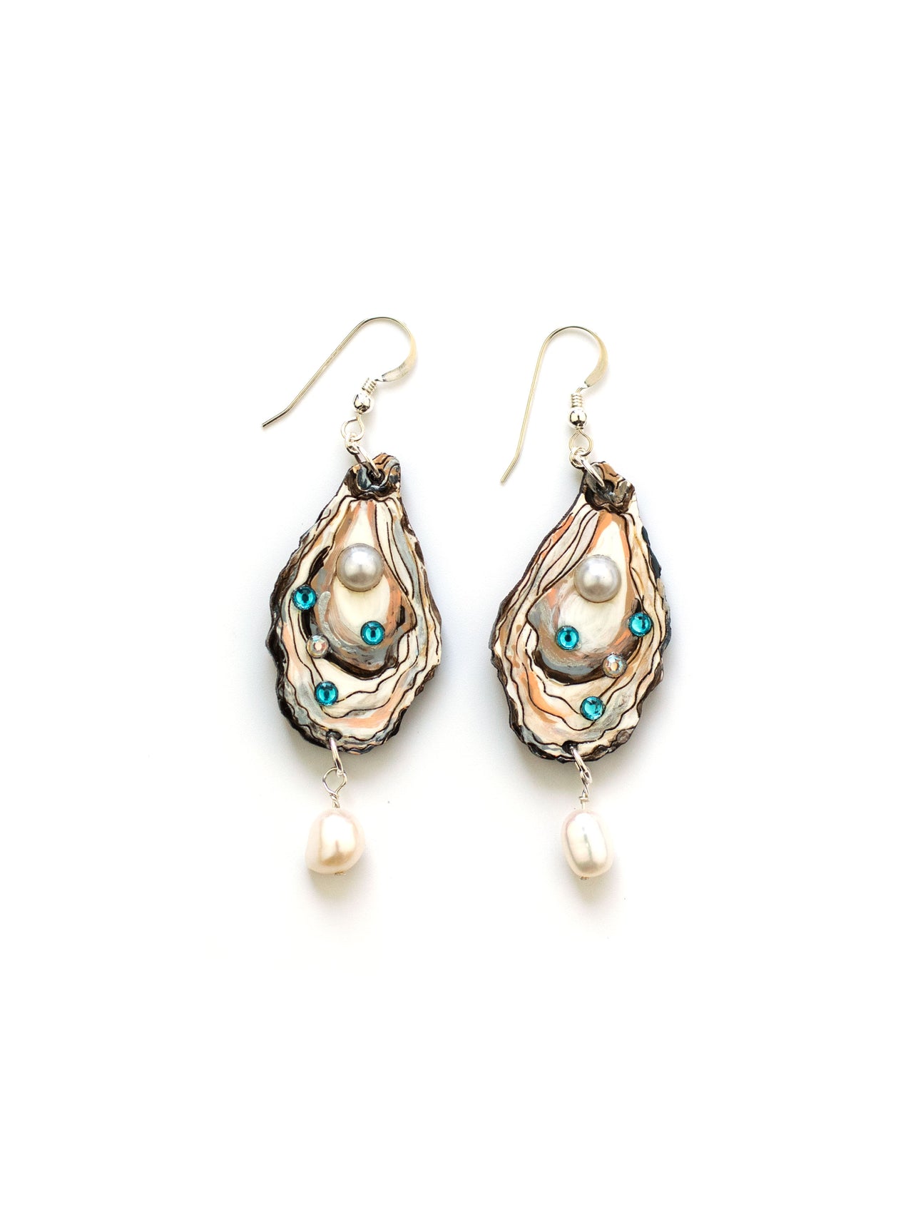 Pacific Oyster Earrings