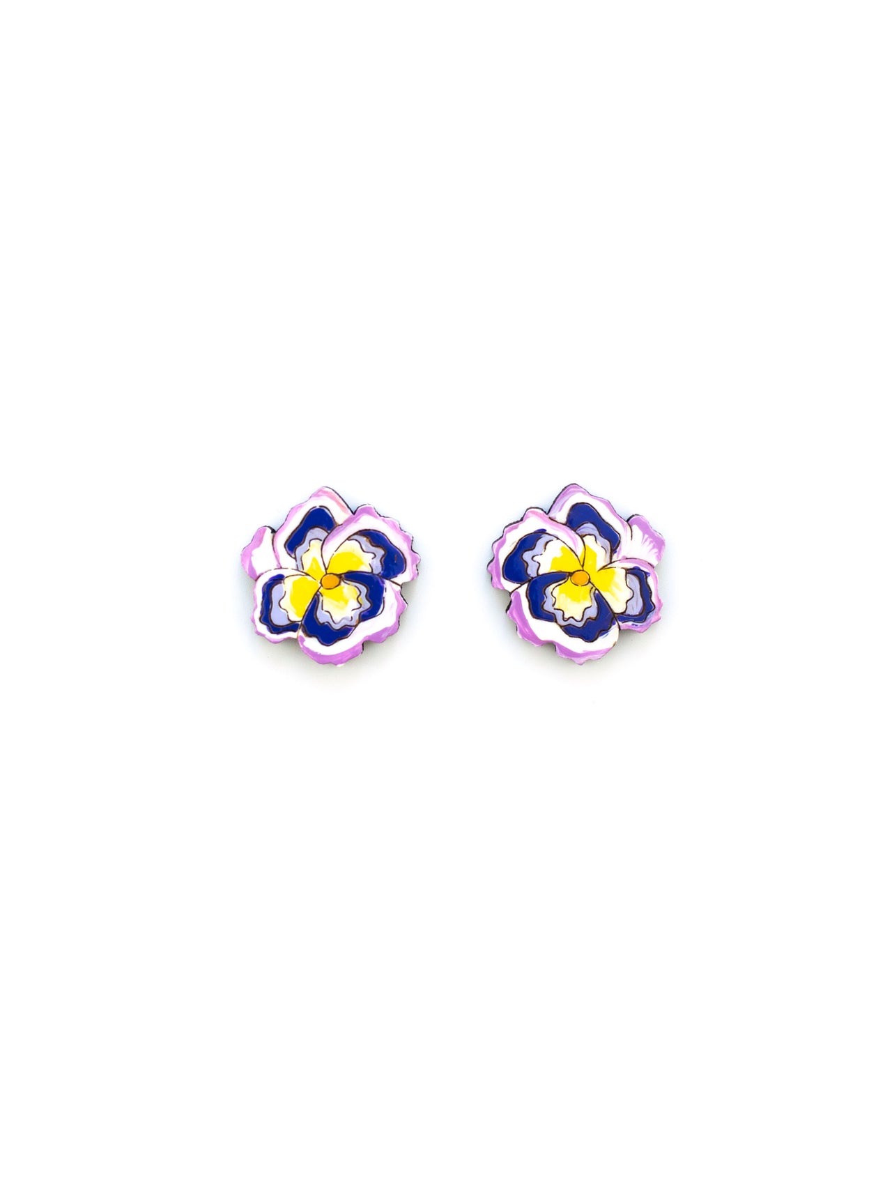 Pansy Studs