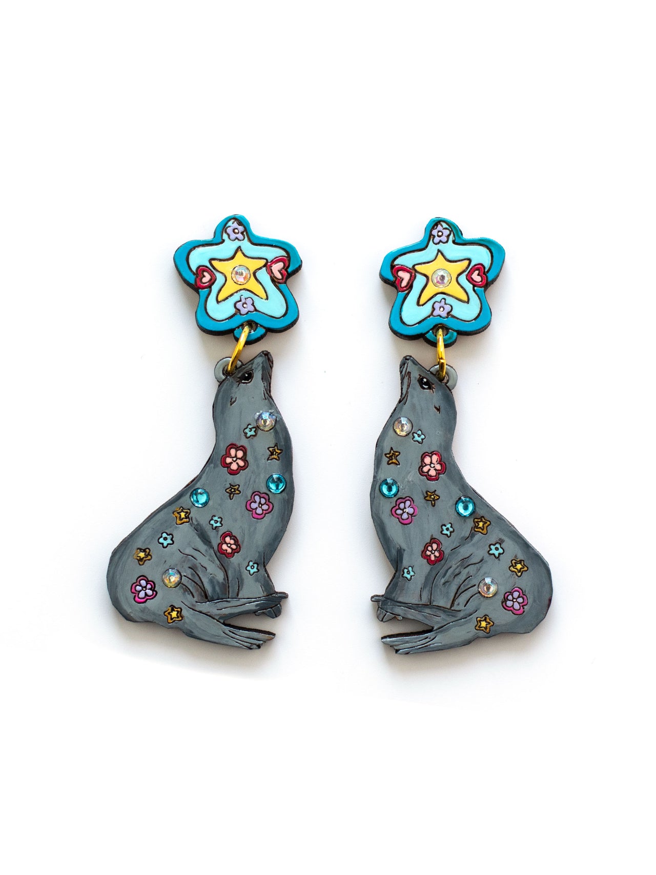 Harbour Sea Lion Earrings