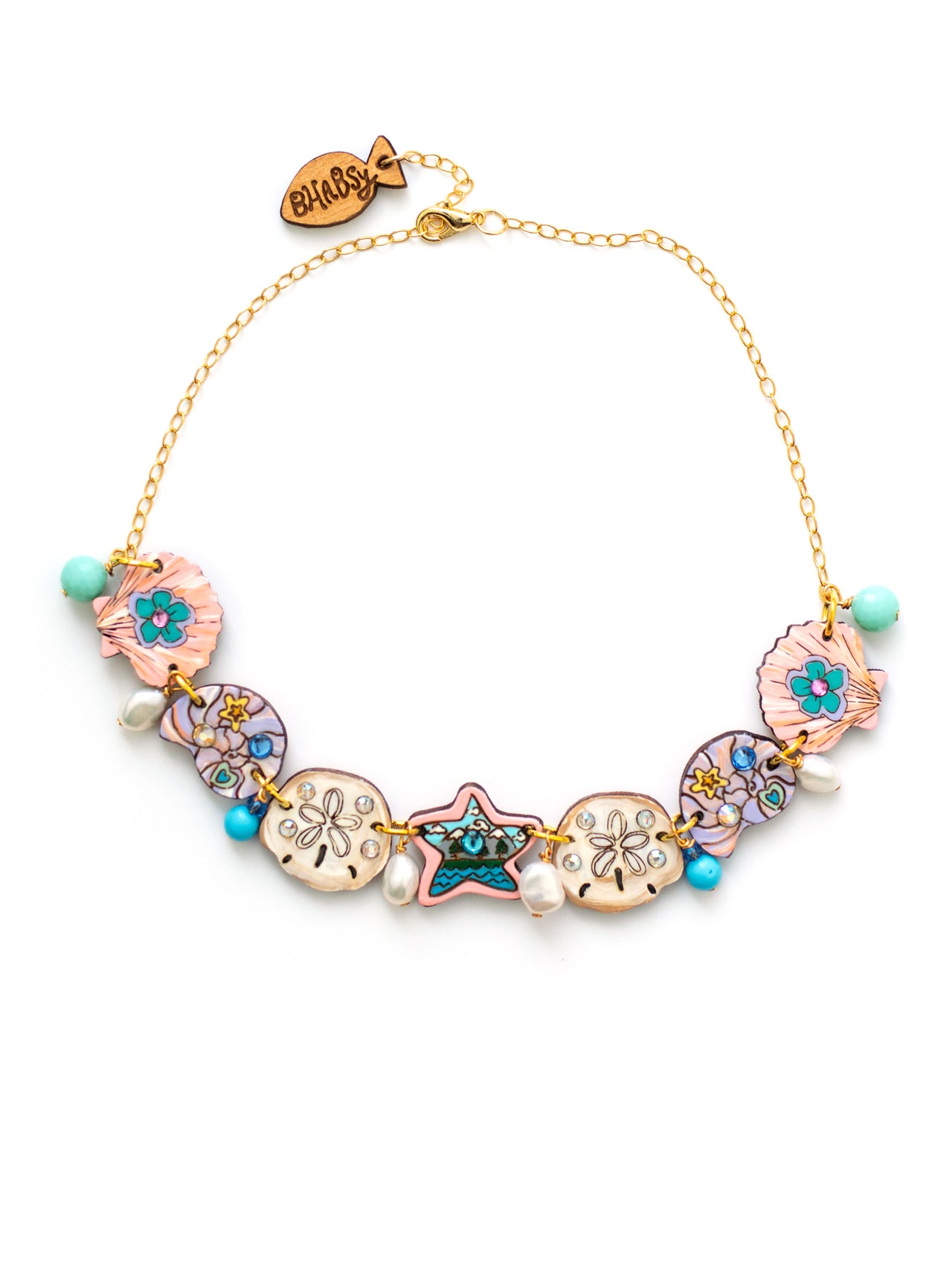 West Coast Shell Choker Necklace