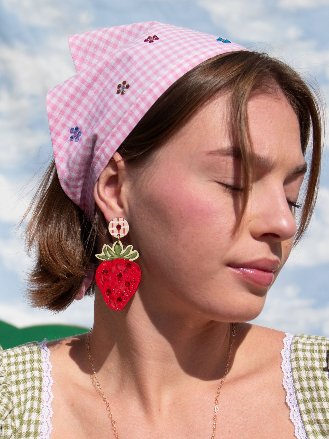Strawberry Pop Earrings