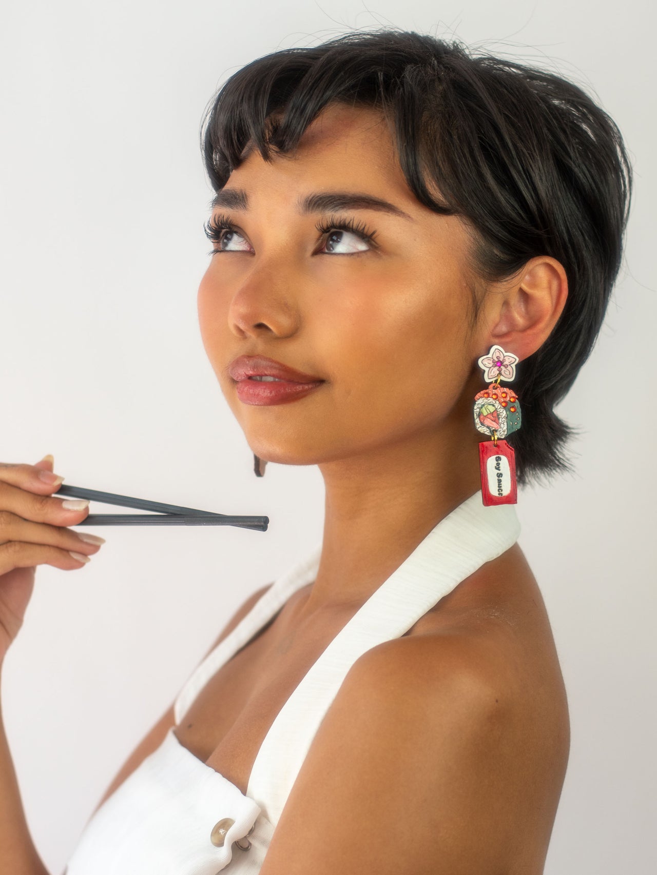 Takeout Sushi Earrings