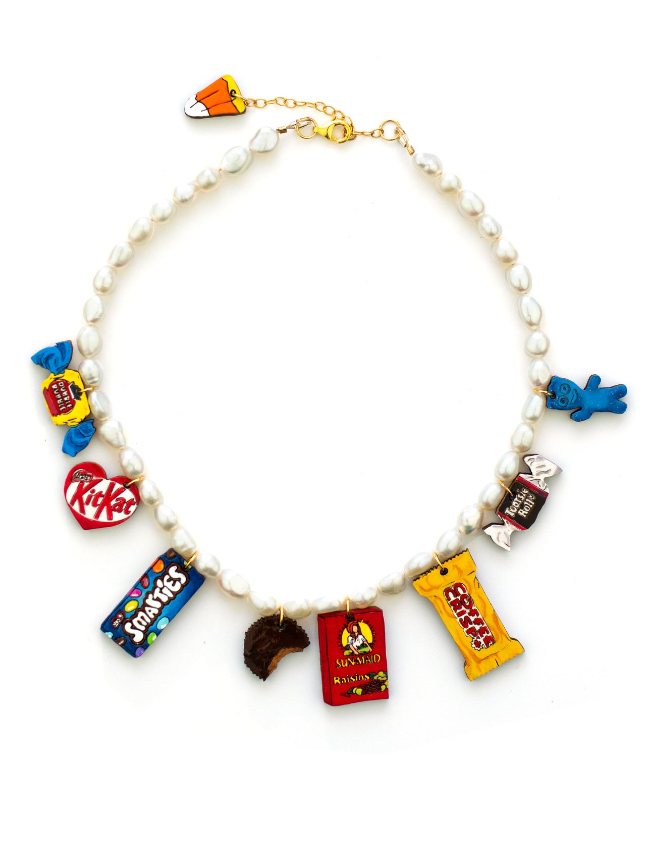 Trick-or-Treat Haul Pearl Necklace