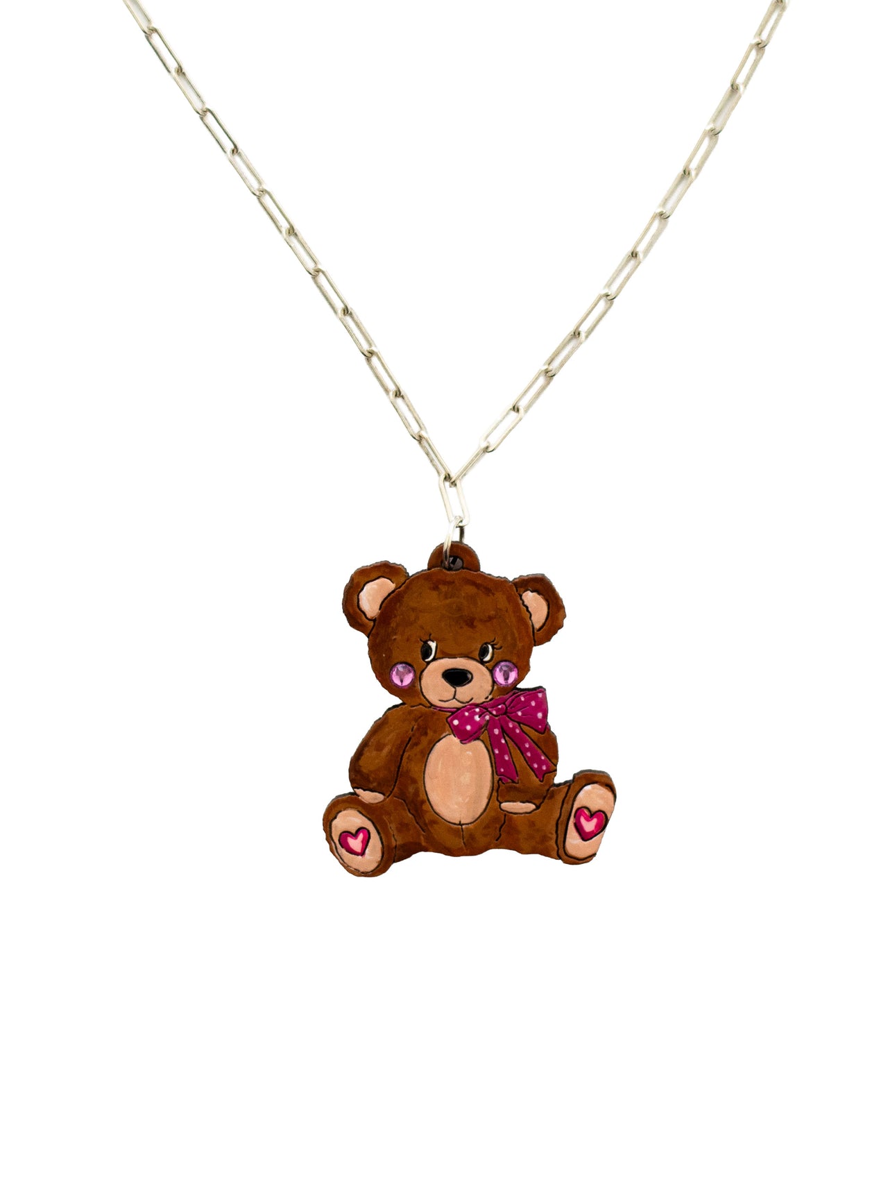 Teddy Bear Necklace