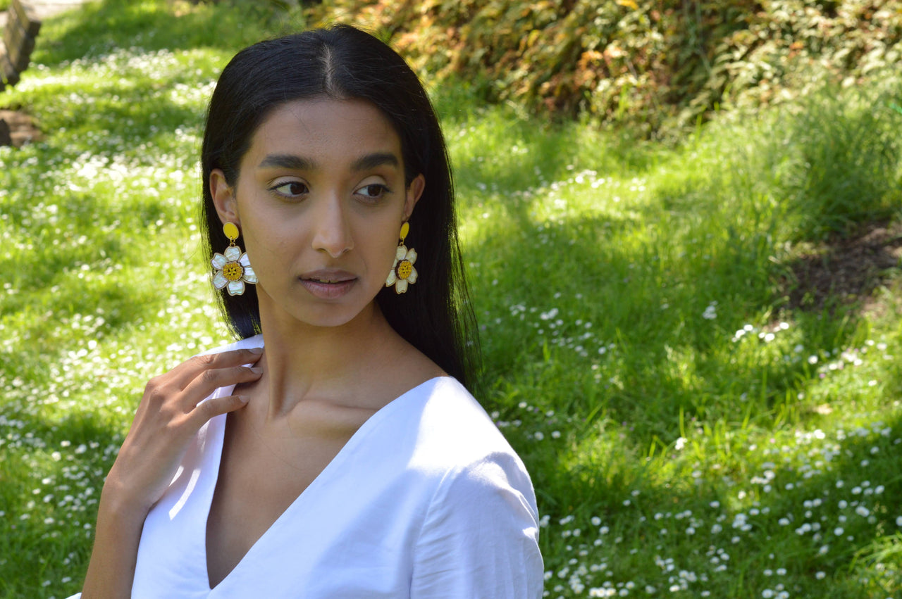 Daffodil Earrings