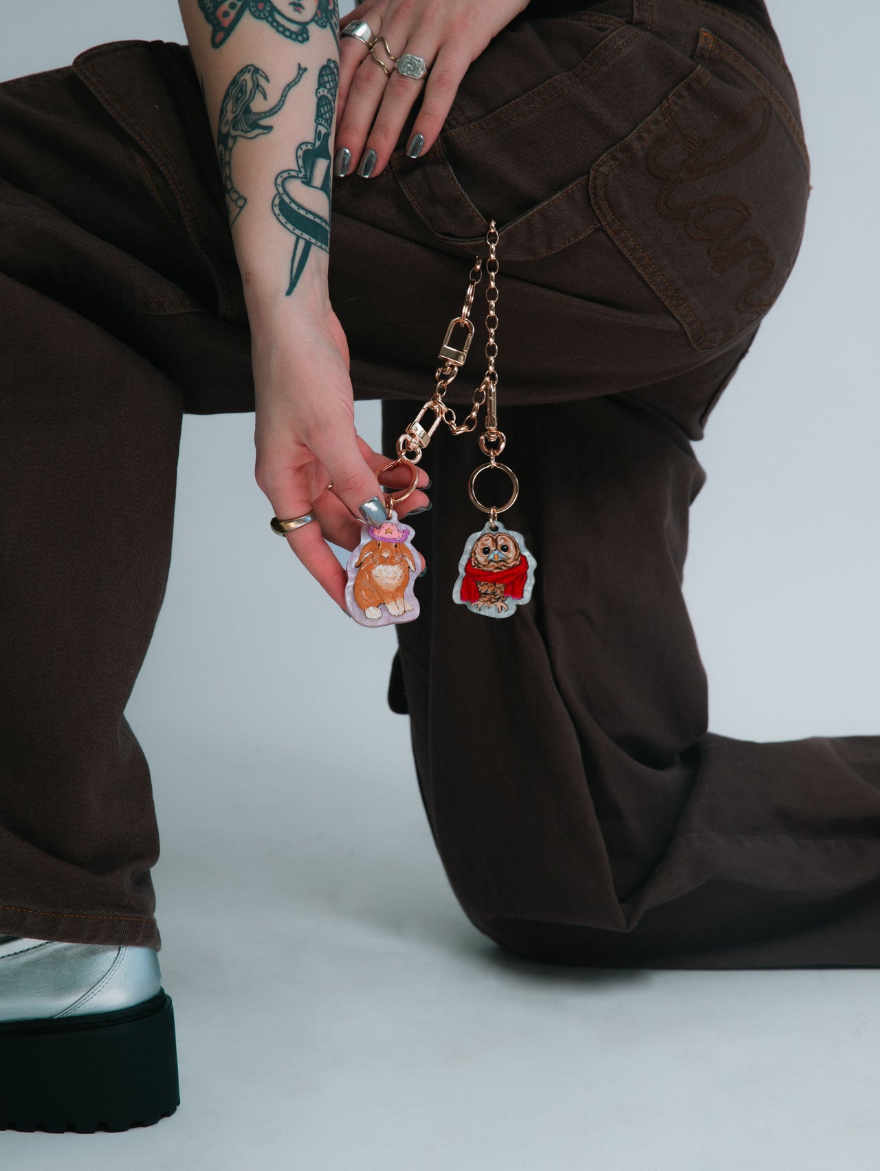 Rodeo Bunny Bag Charm