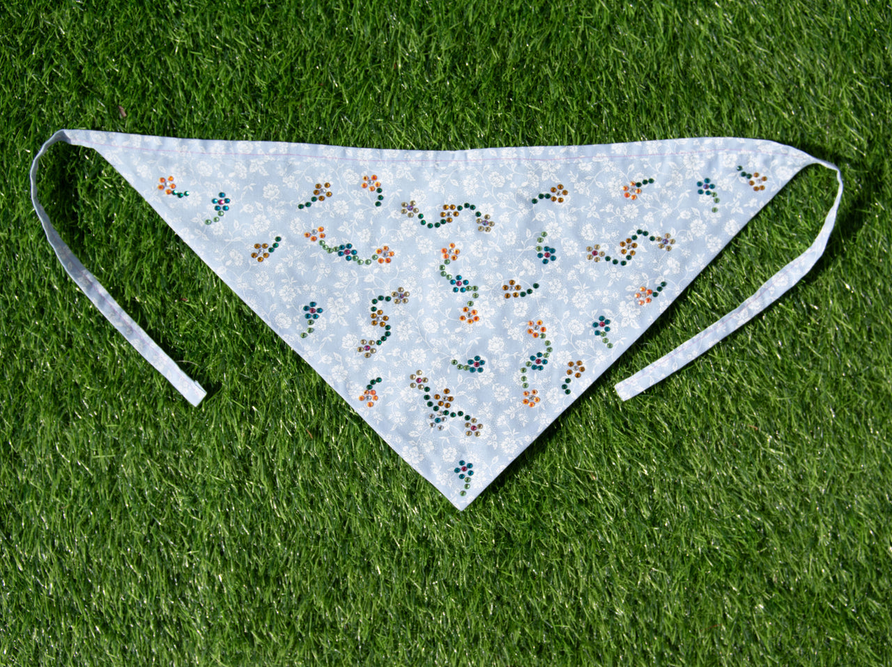 Bedazzled Garden Hair Bandana