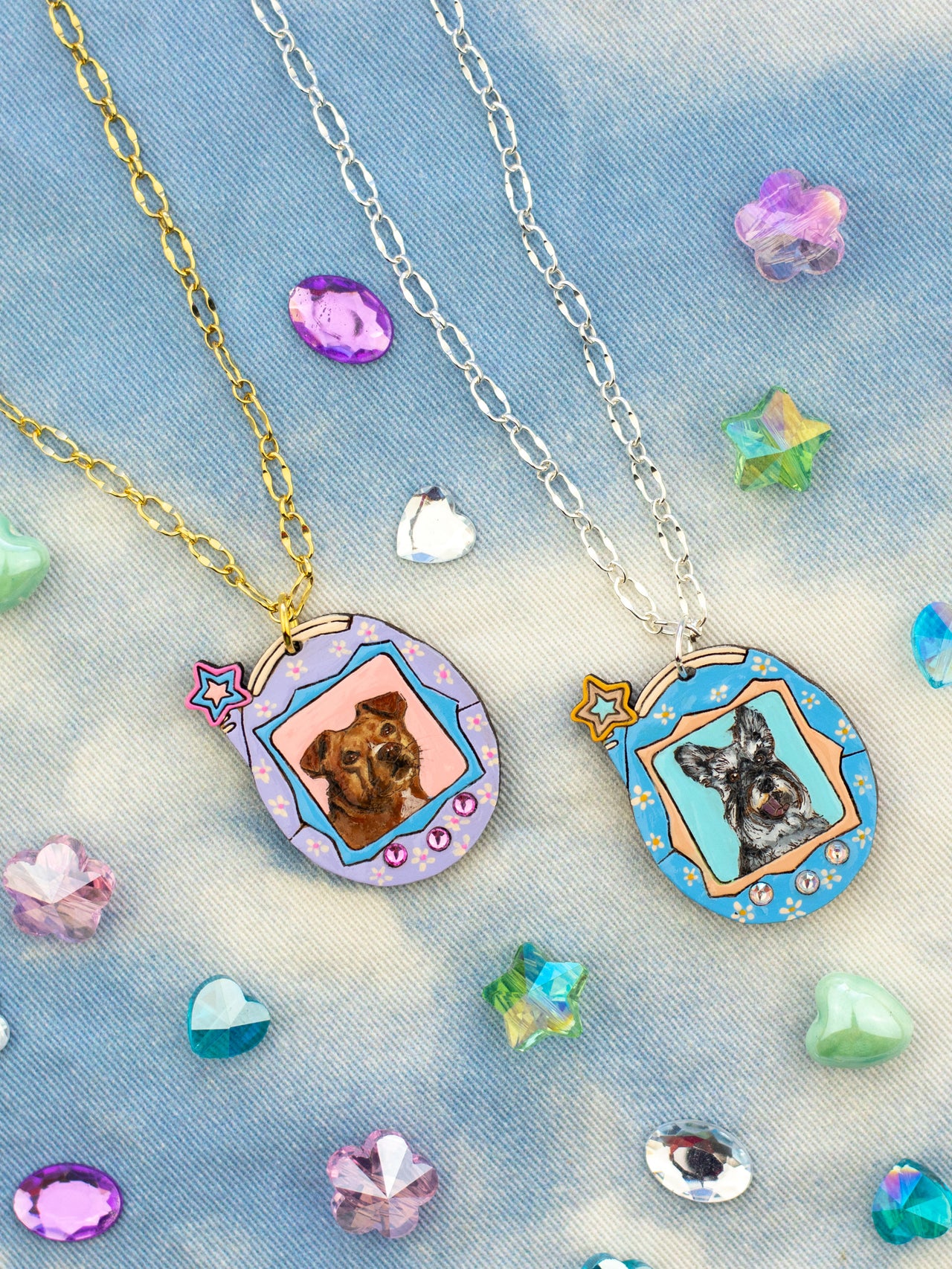 LADY & LORD X BHABSY Y2K POCKET PET PORTRAIT NECKLACE