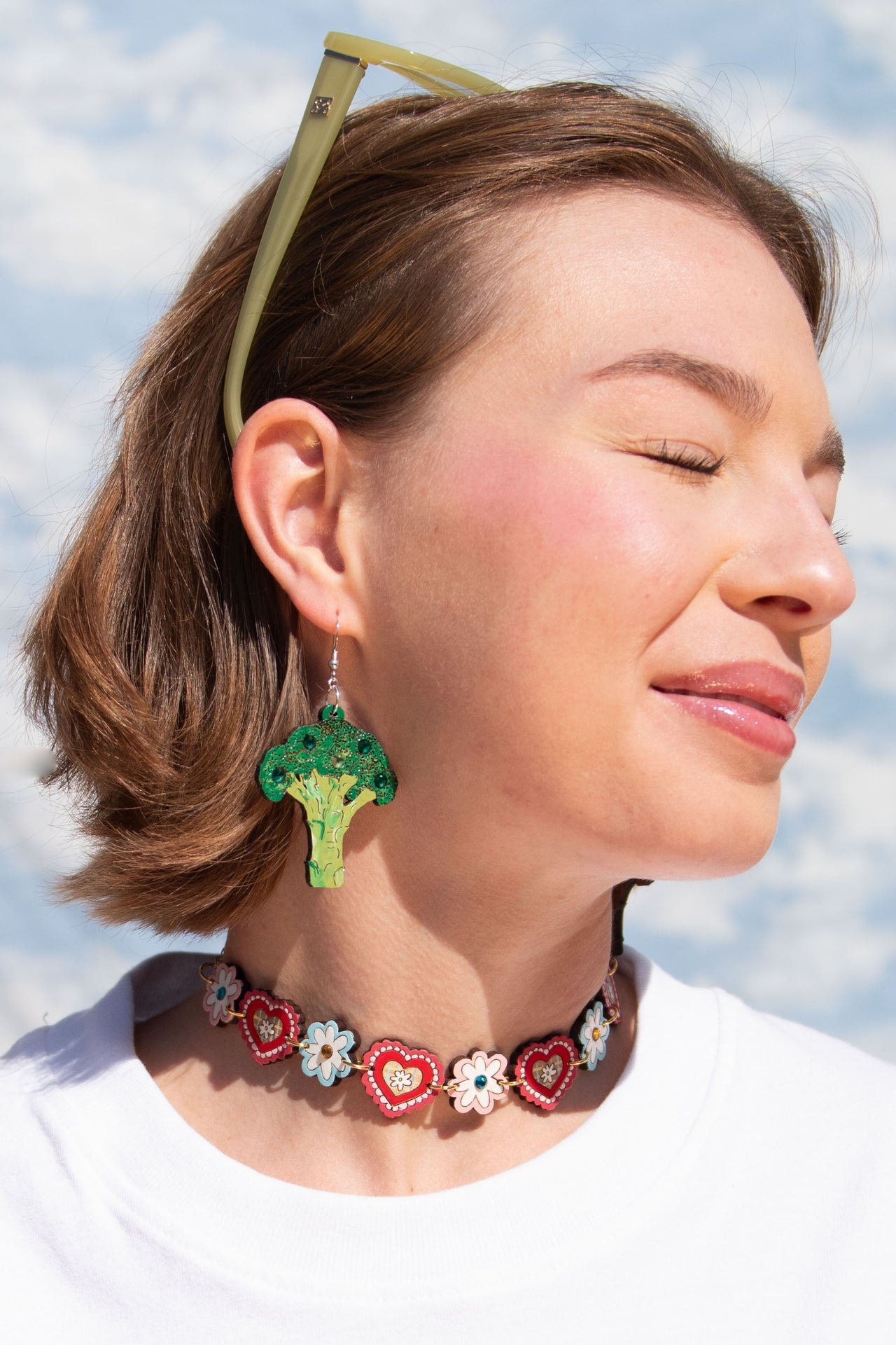 Broccoli Babe Earrings