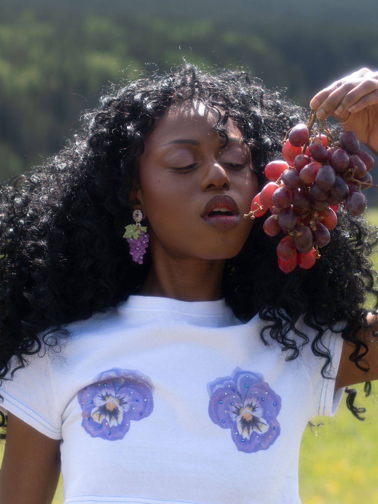 Grape Pop Earrings