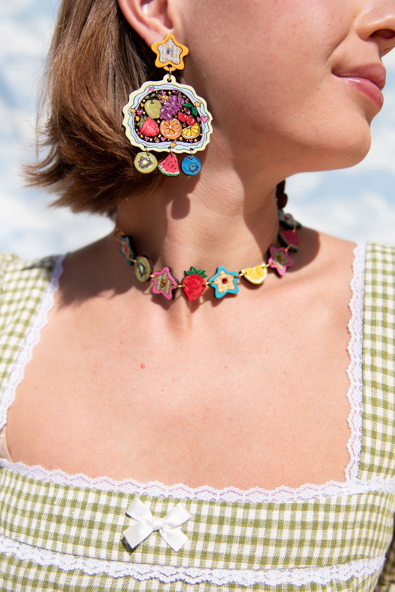 Fruit Starburst Necklace