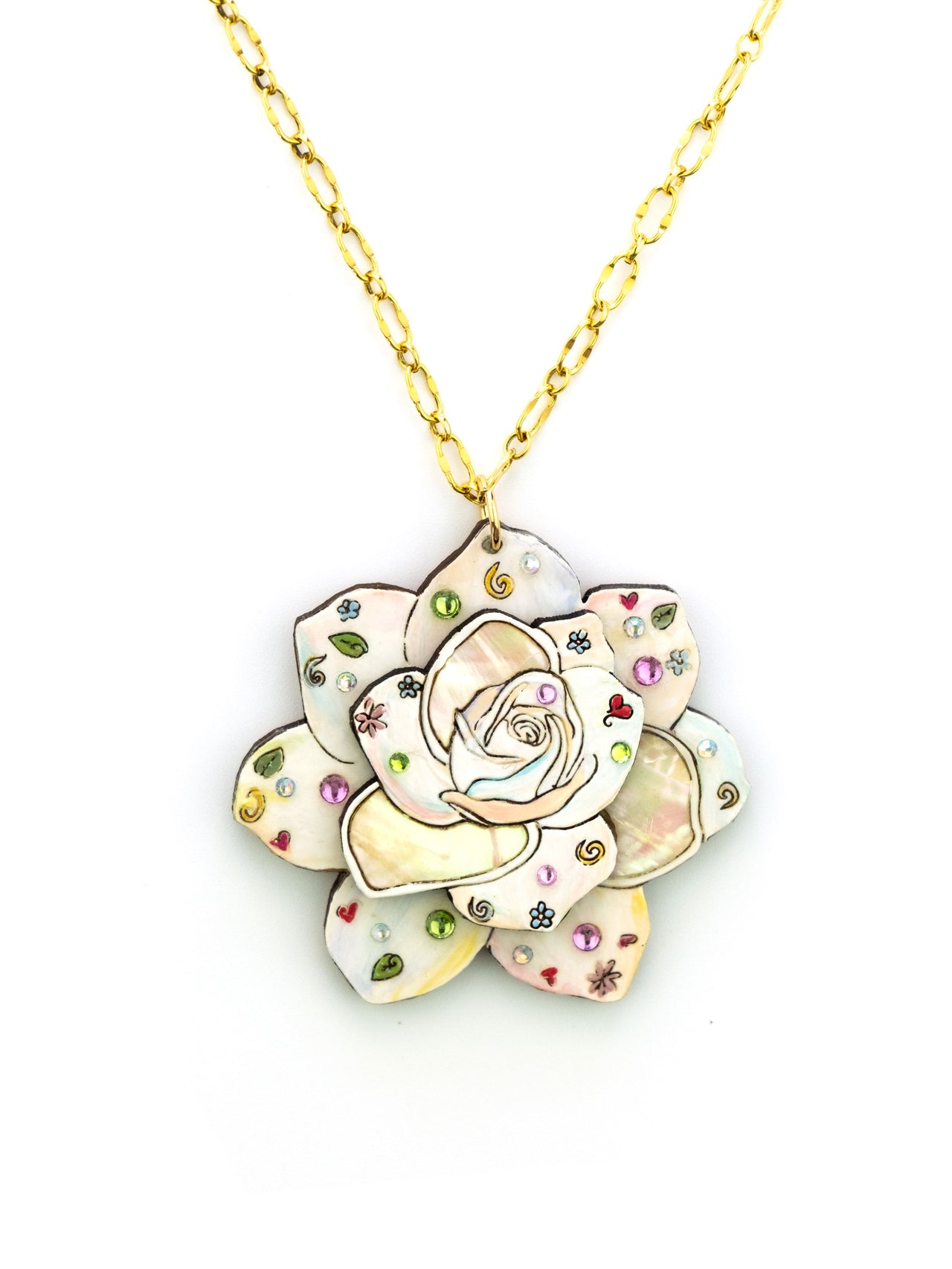 Gorgeous Gardenia Necklace