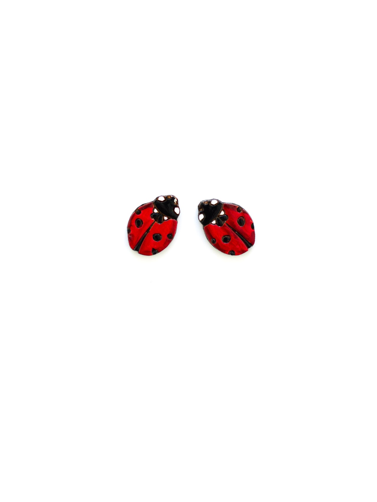 Ladybug Studs