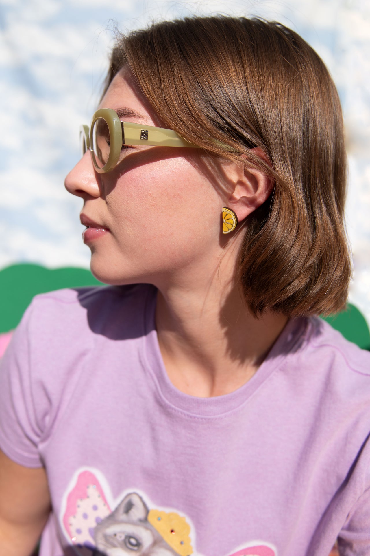 Lemon Slice Studs