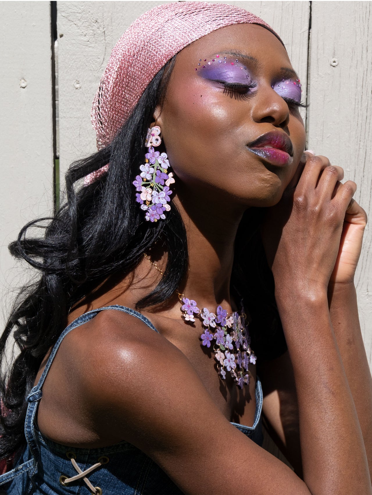 Lavish Lilac Earrings