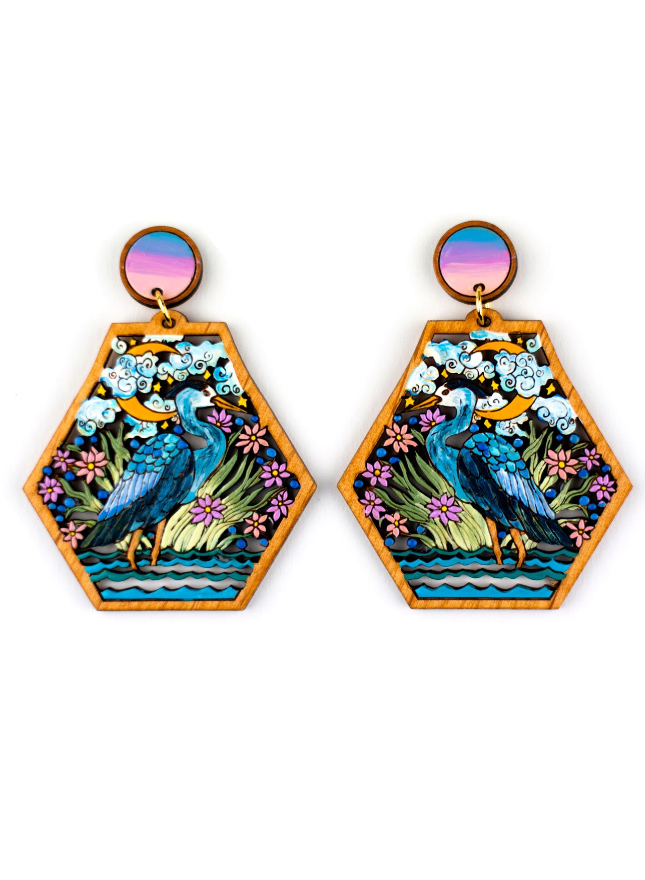 Midnight Herons