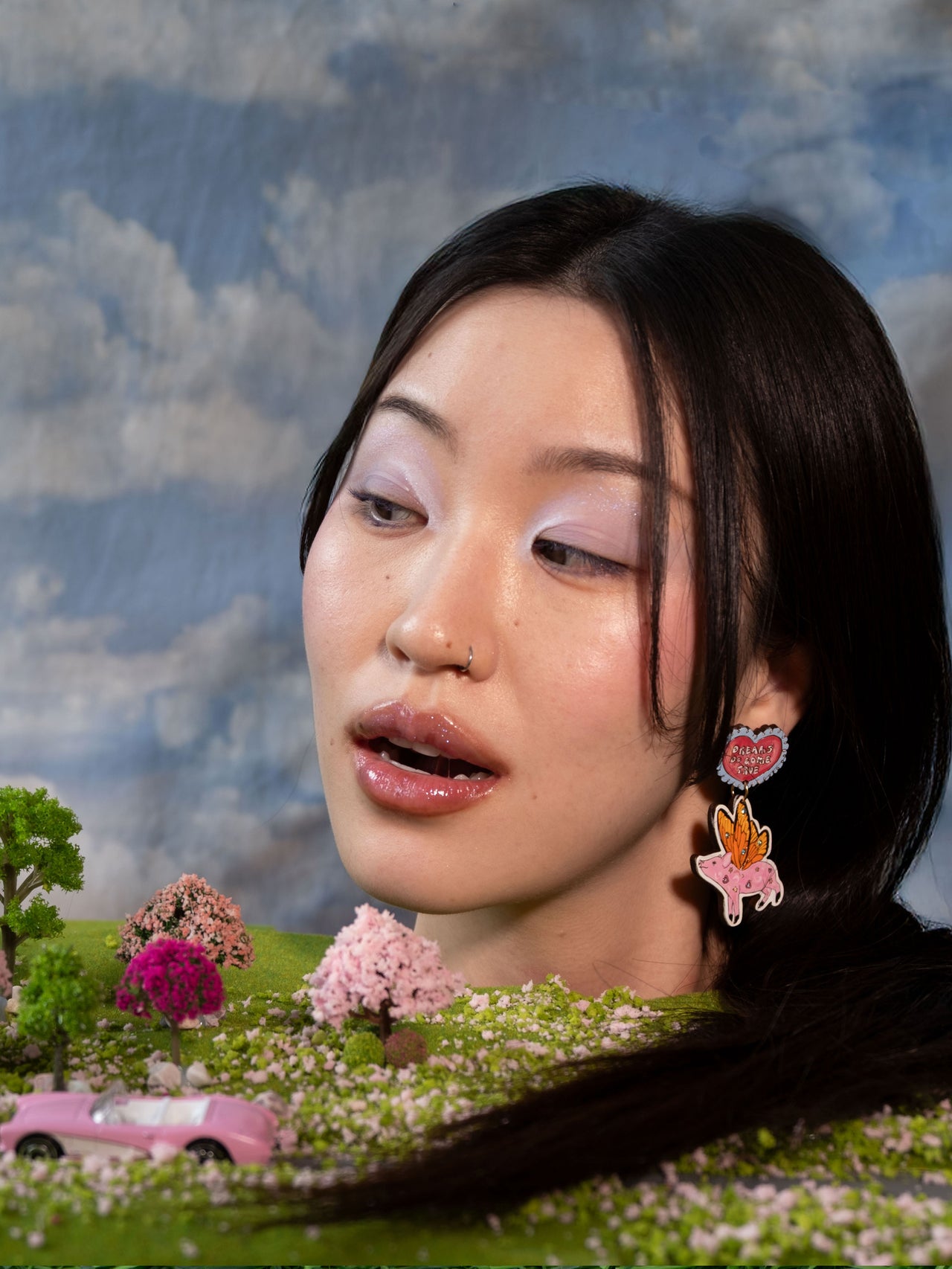 "When Pigs Fly" Earrings