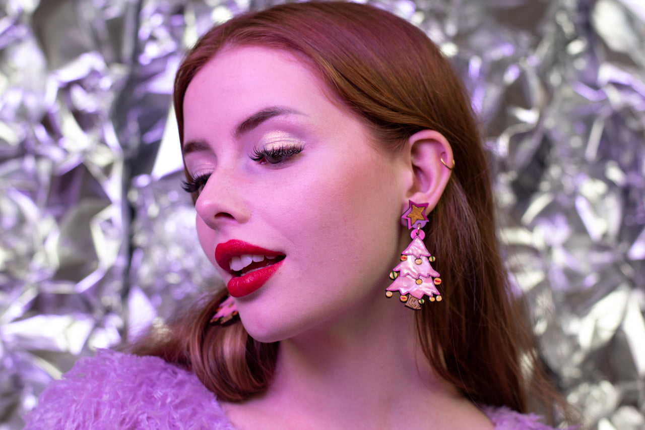 "Oh Christmas Tree" in Pink