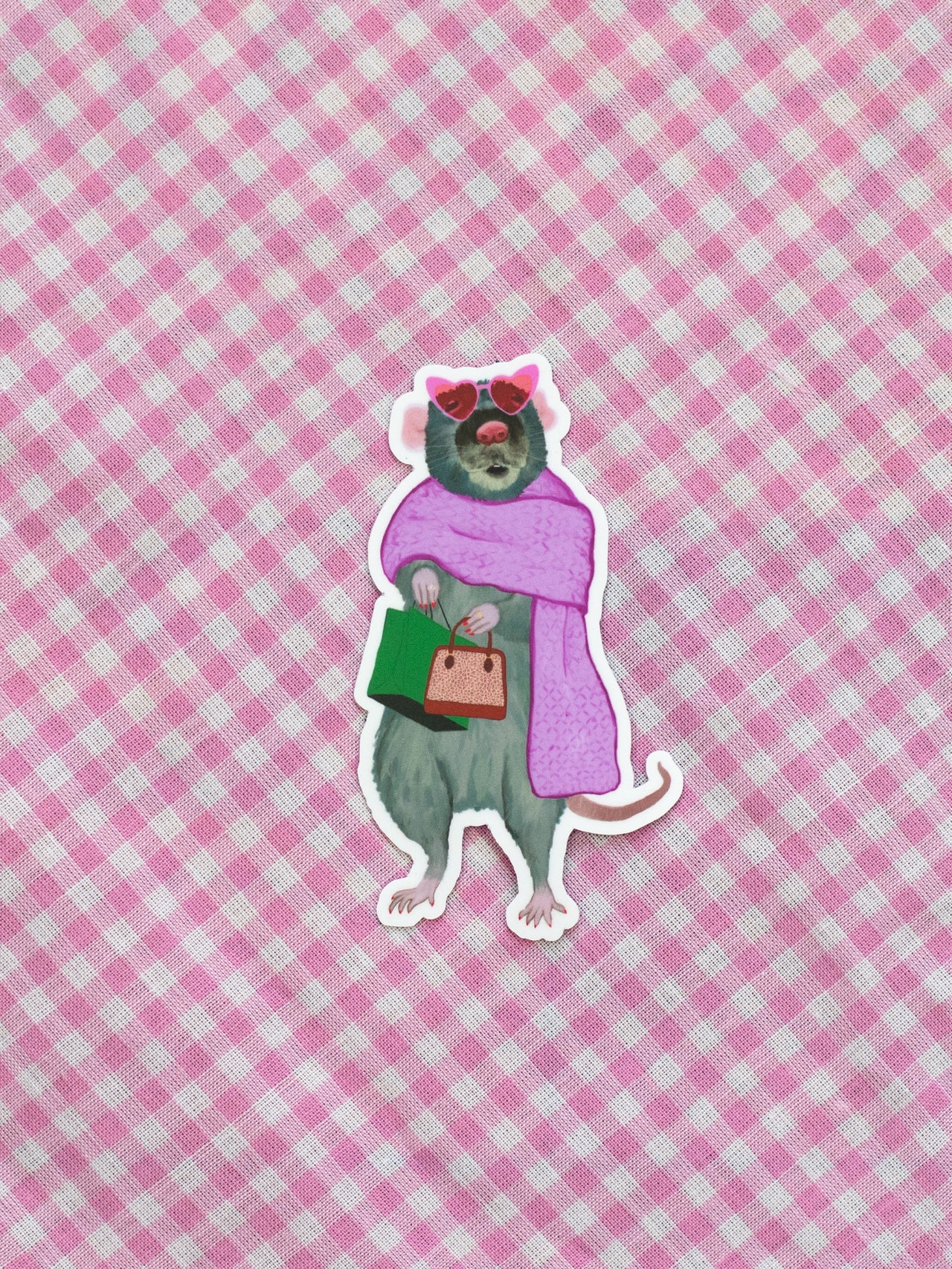 "Ratunia the Fashionista" Sticker