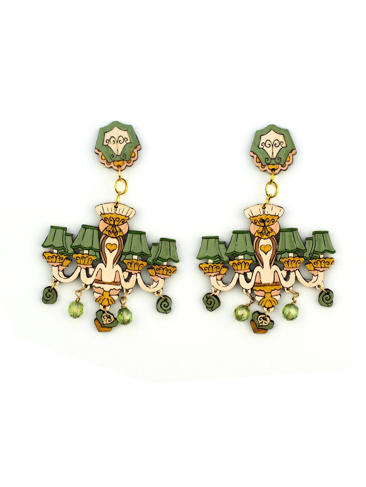 Sage Crystal Chandelier