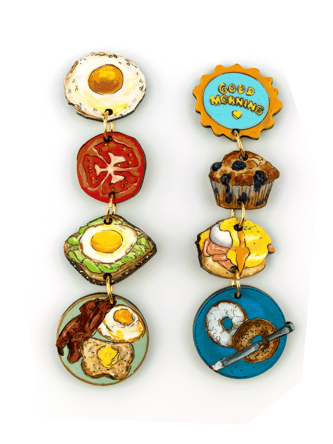 Breakfast Earring Charmies (Choose your charms)