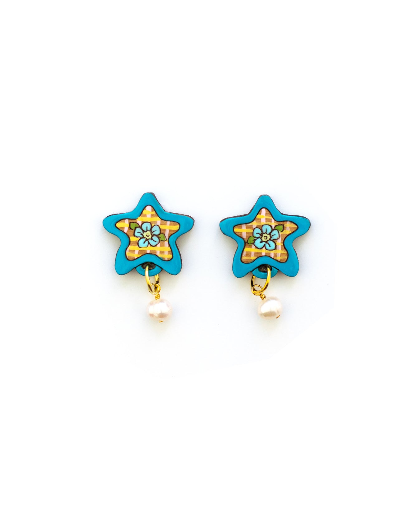 Starburst Pearl Studs