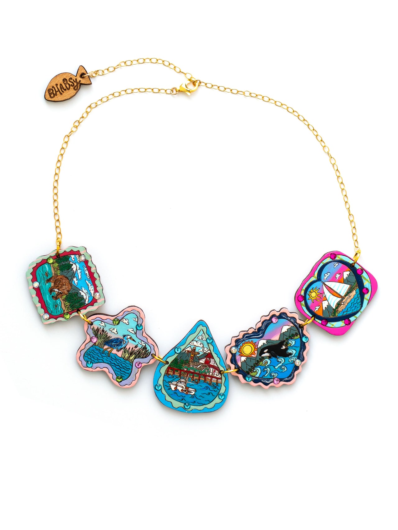 PNW Charm Necklace