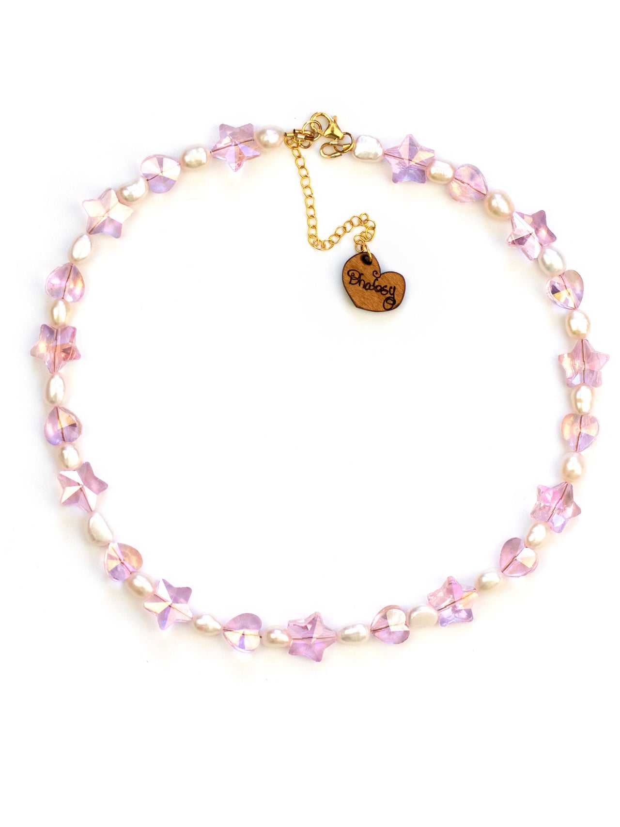 Power Puff Pearl Necklace