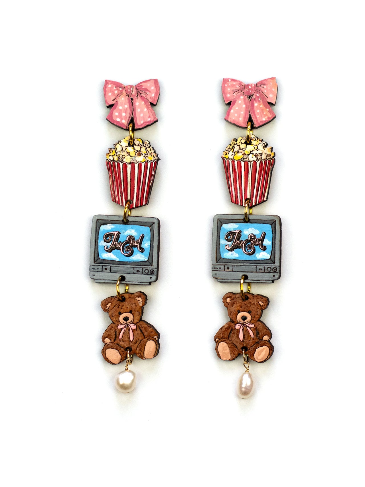 Movie Night Charm Earrings